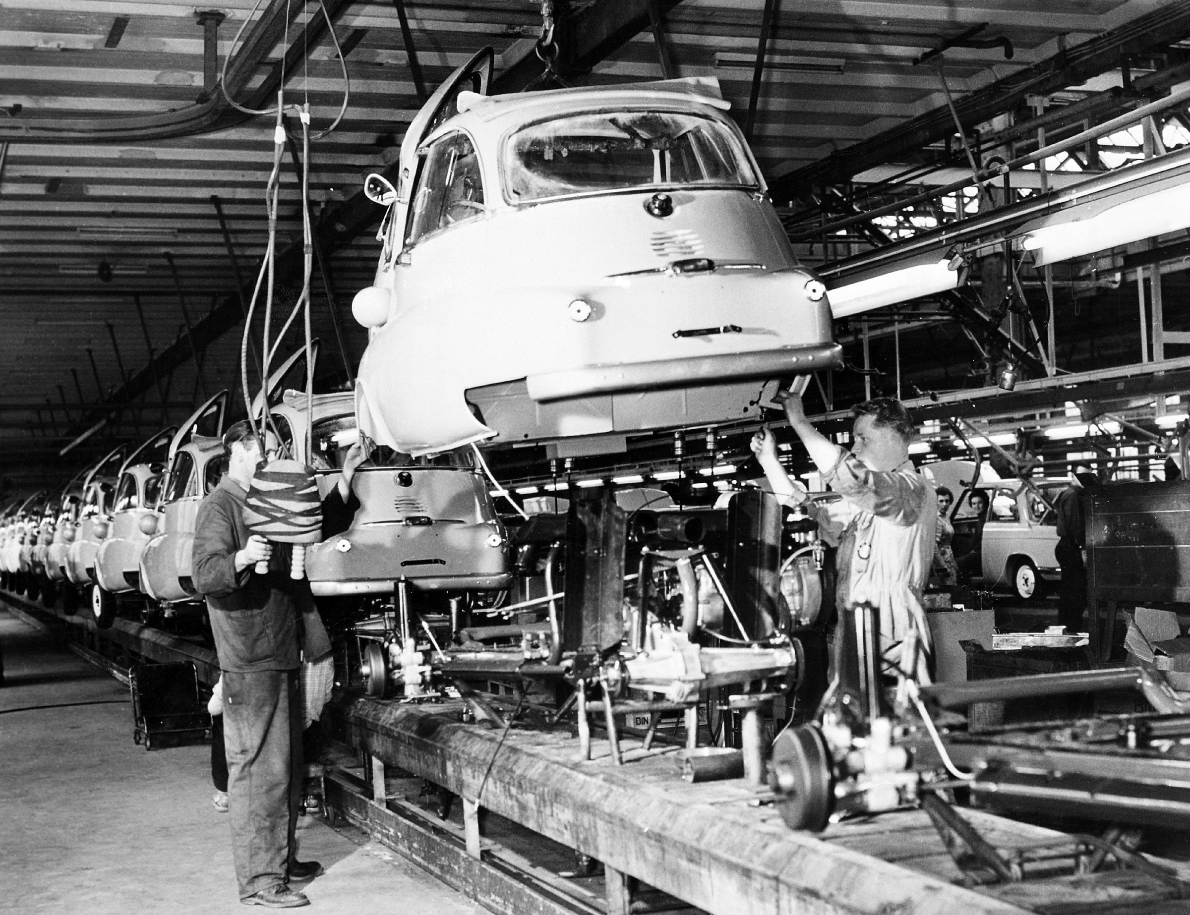 BMW Isetta production