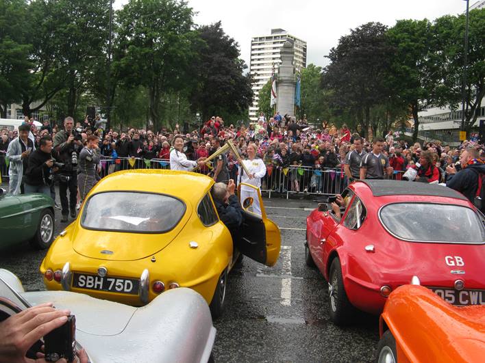 Rochdale lights torch to its Olympic past