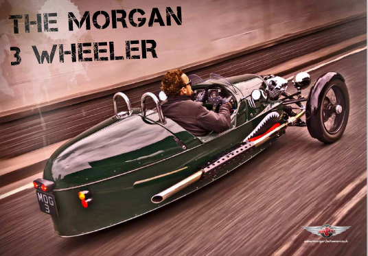 The New Morgan Three-Wheeler: You can’t send the kid up in a crate like that!