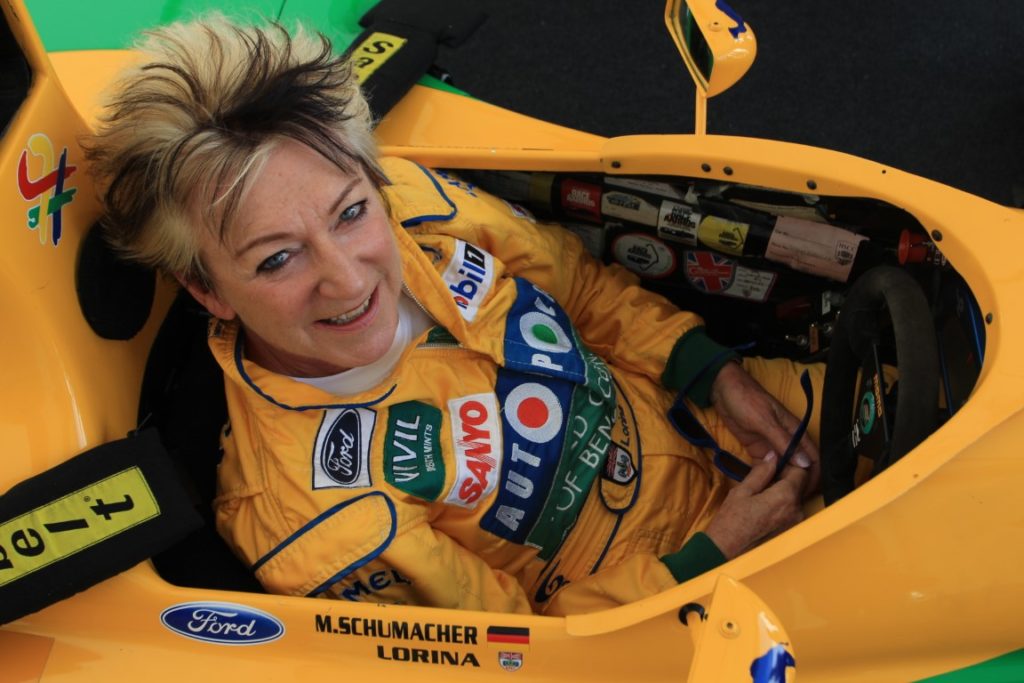 Lorina McLaughlin Benetton F1
