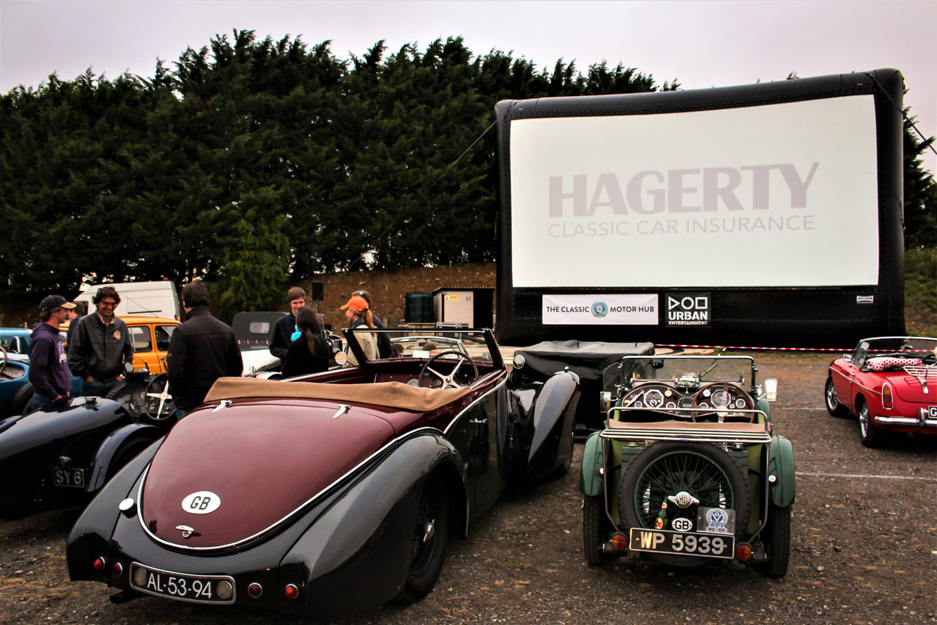 The Classic Motor Hub’s Drive-In Movie Night