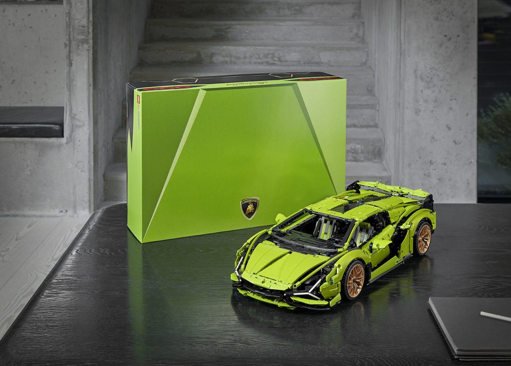Lego Technic Lamborghini Sián is the most expensive Lego car and costs £349