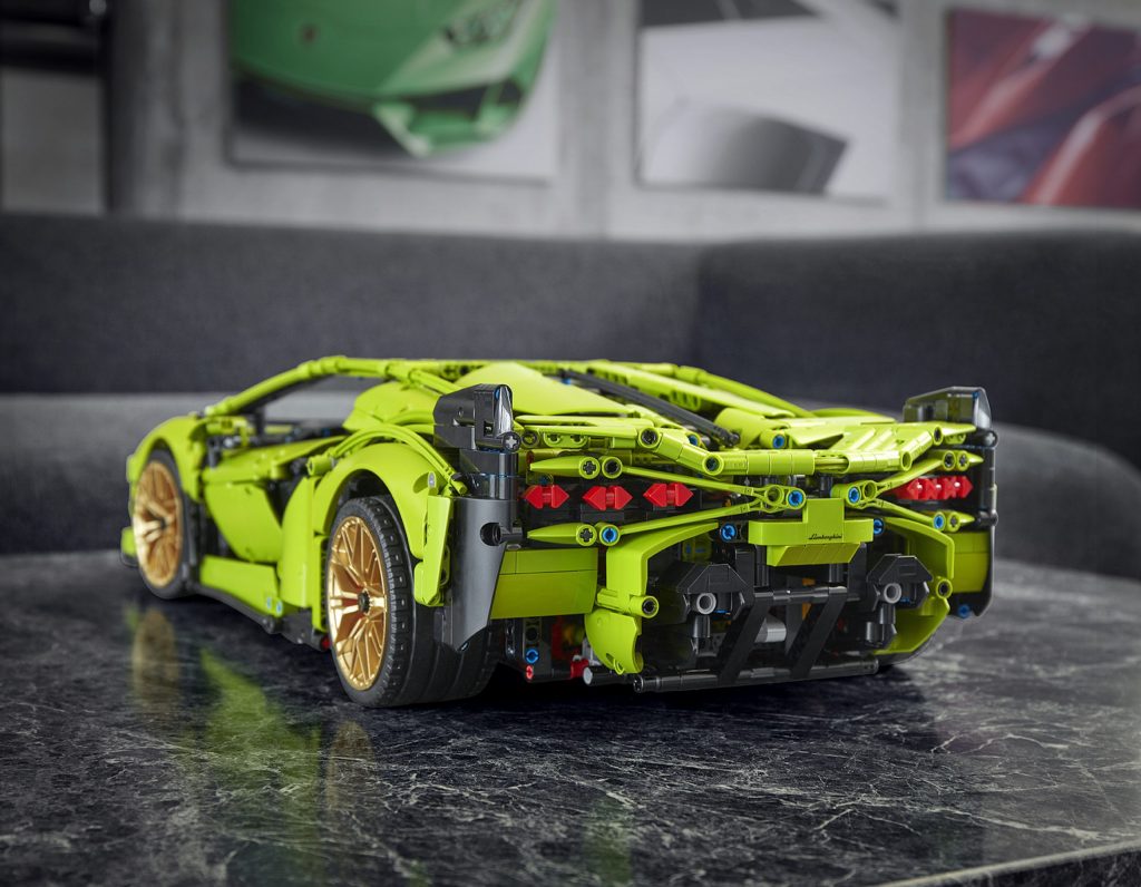 Lego Technic Lamborghini Sián is the most expensive Lego car and costs £349