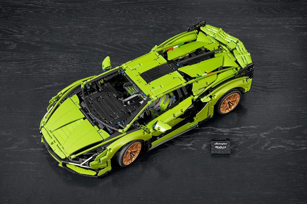 Lego Technic Lamborghini Sián is the most expensive Lego car and costs £349