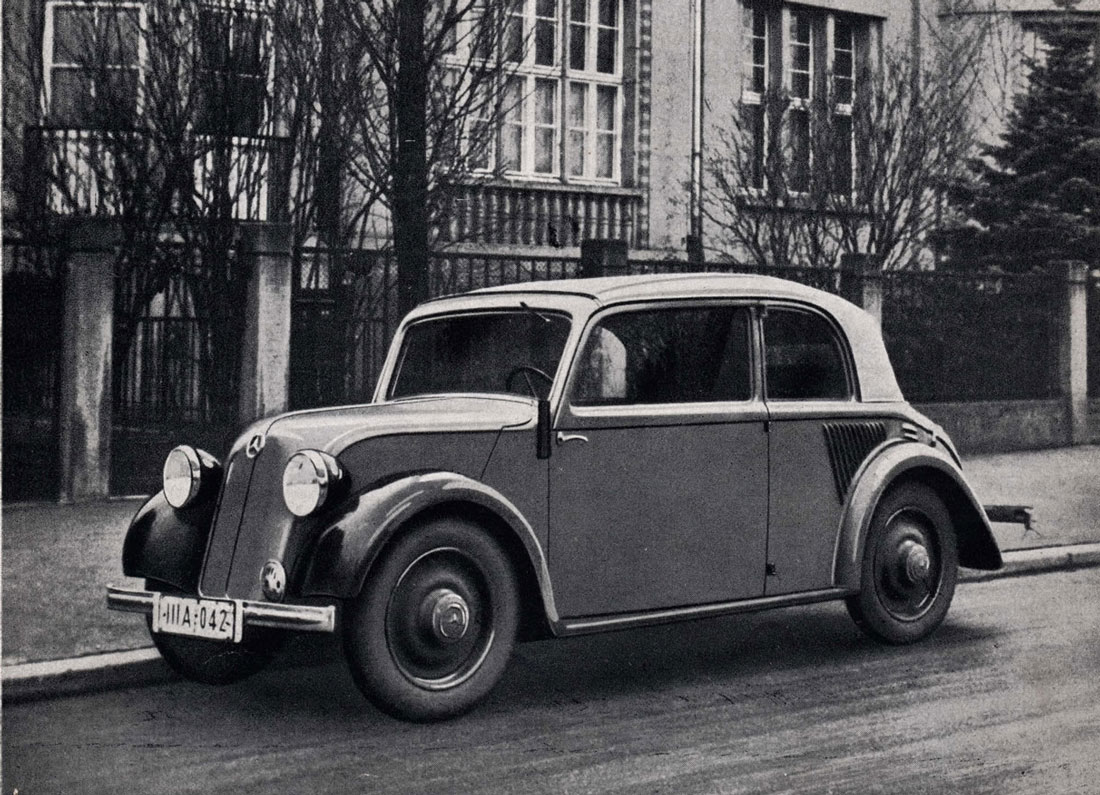 Hitler’s Other Cars of the People: Pre-War Mercedes-Benz
