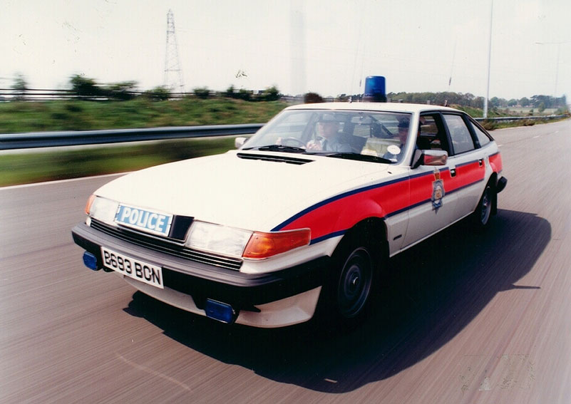 Rover SD1 police car