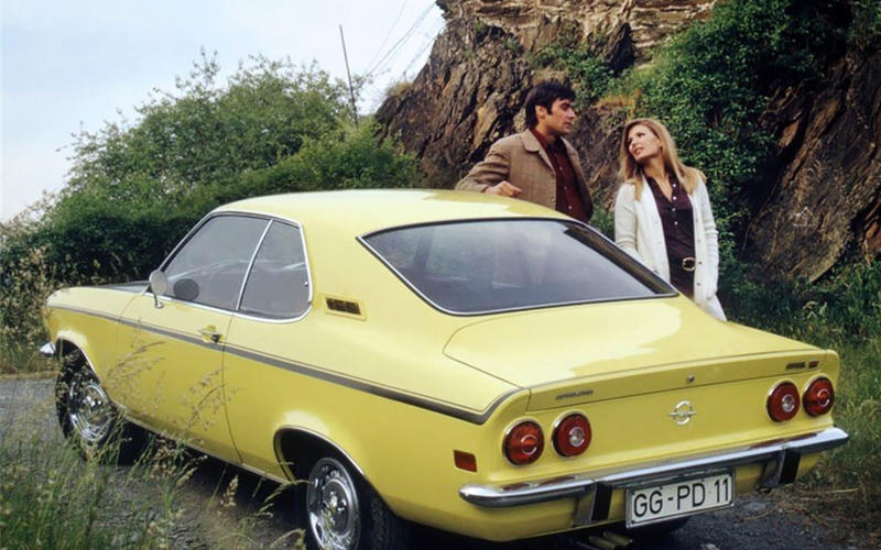 The Opel Manta was a better steer than a Ford Capri (Photo: Opel)