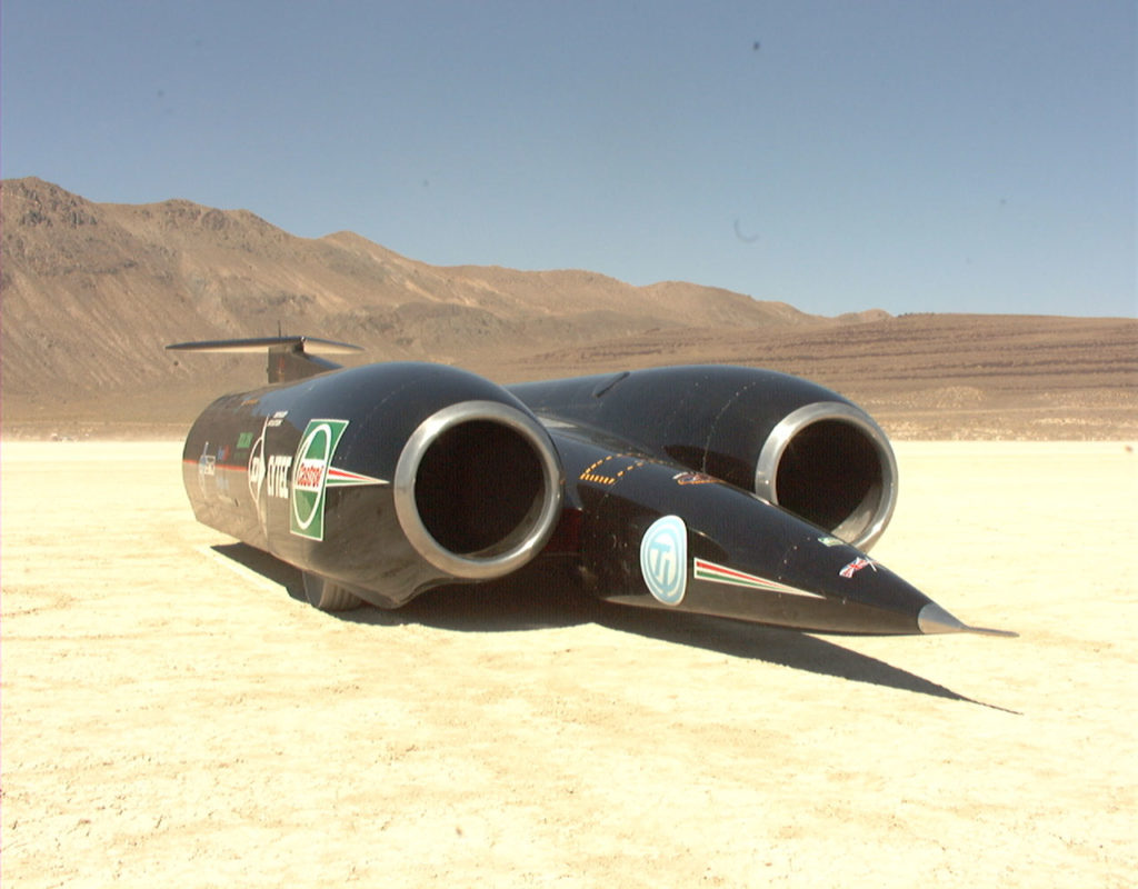Thrust SSC is one of Britain's engineering marvels