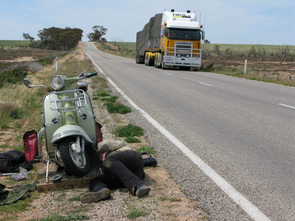 Crossing Australia on a Lambretta scooter is an experience like no other