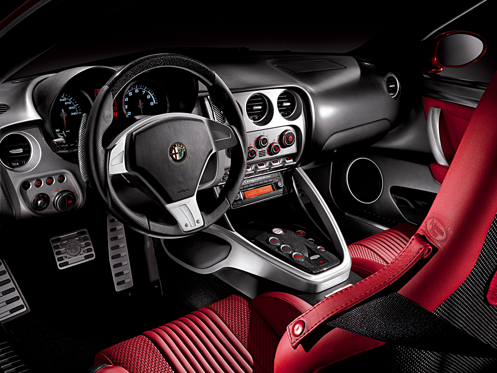 Alfa Romeo 8C Competizione Interior