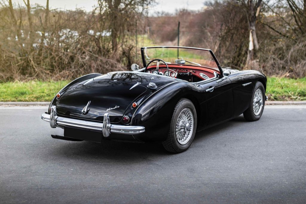 1959 Austin Healey 100/6 in black