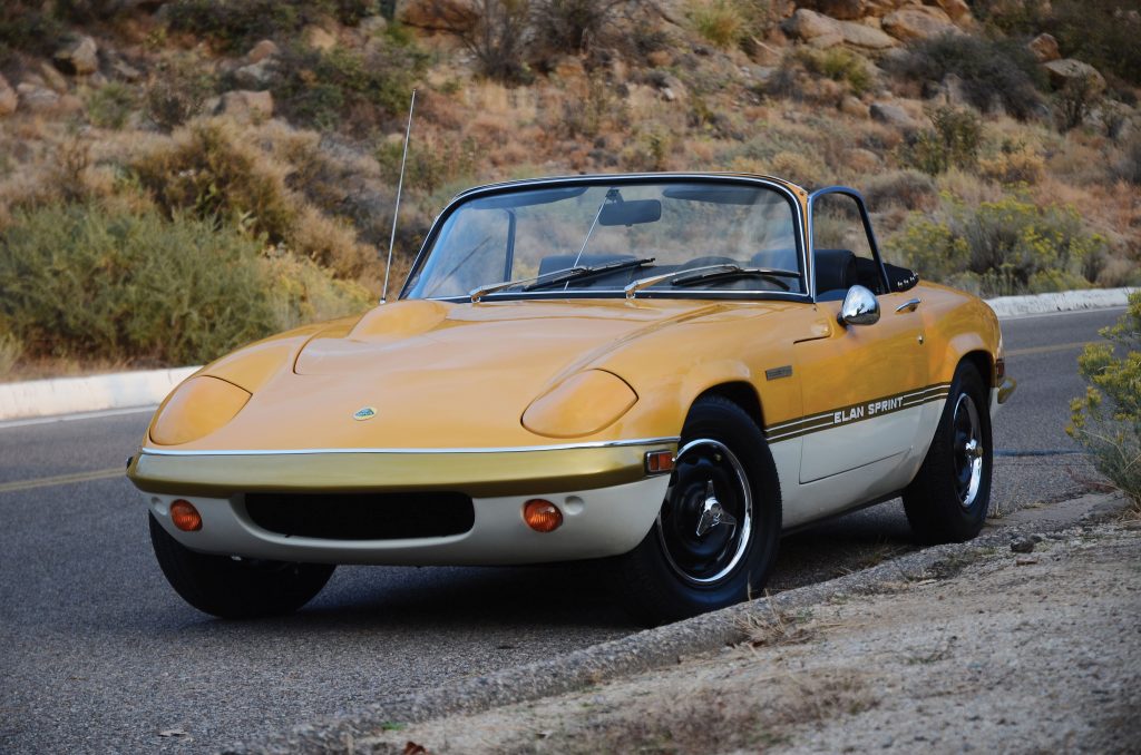 Lotus Elan Sprint_10 cars with cool graphics_Hagerty