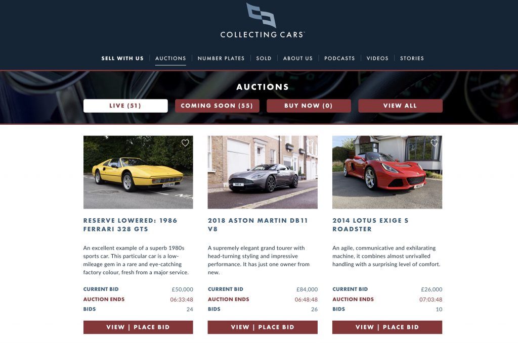 Collecting Cars_The rise of online classic car auctions_Hagerty investigates