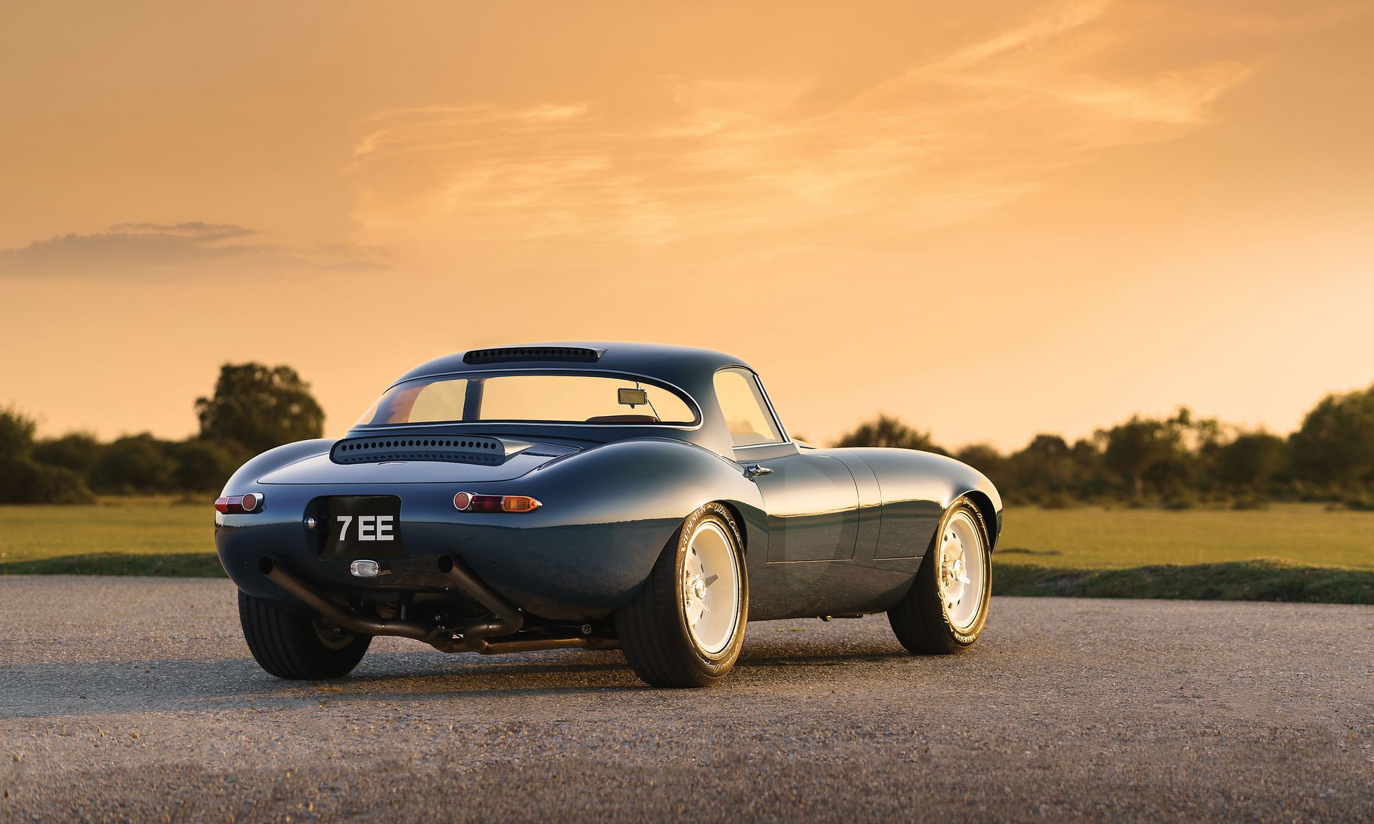 Rear view of the Eagle E-Type Lightweight GT_Hagerty