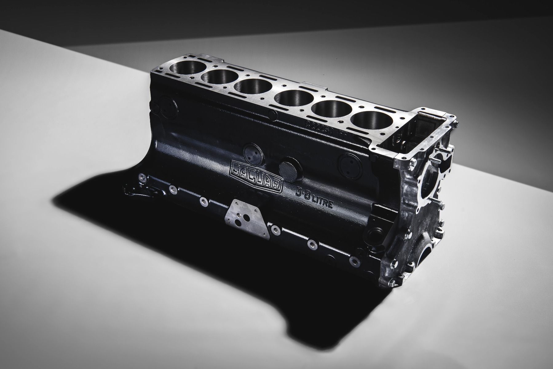 Jaguar will sell you a new XK straight-six engine block