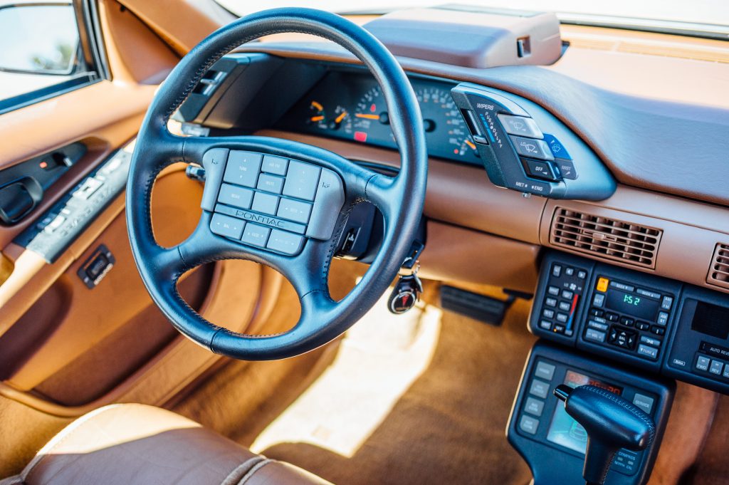 Pontiac Grand Prix Turbo steering wheel_Hagerty