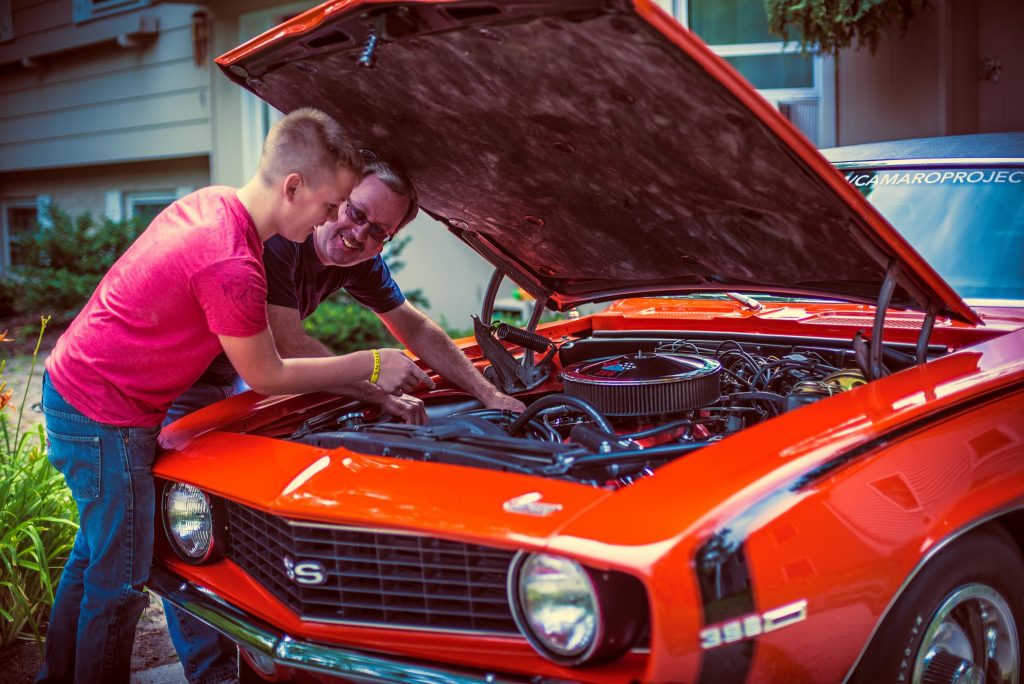 Why not help your dad fix his classic car this fathers Day_Gabe Augustine