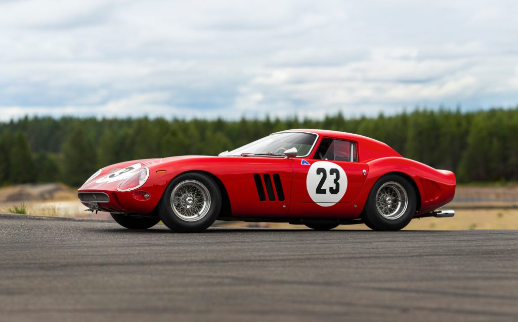 An original Ferrari 250 GTO