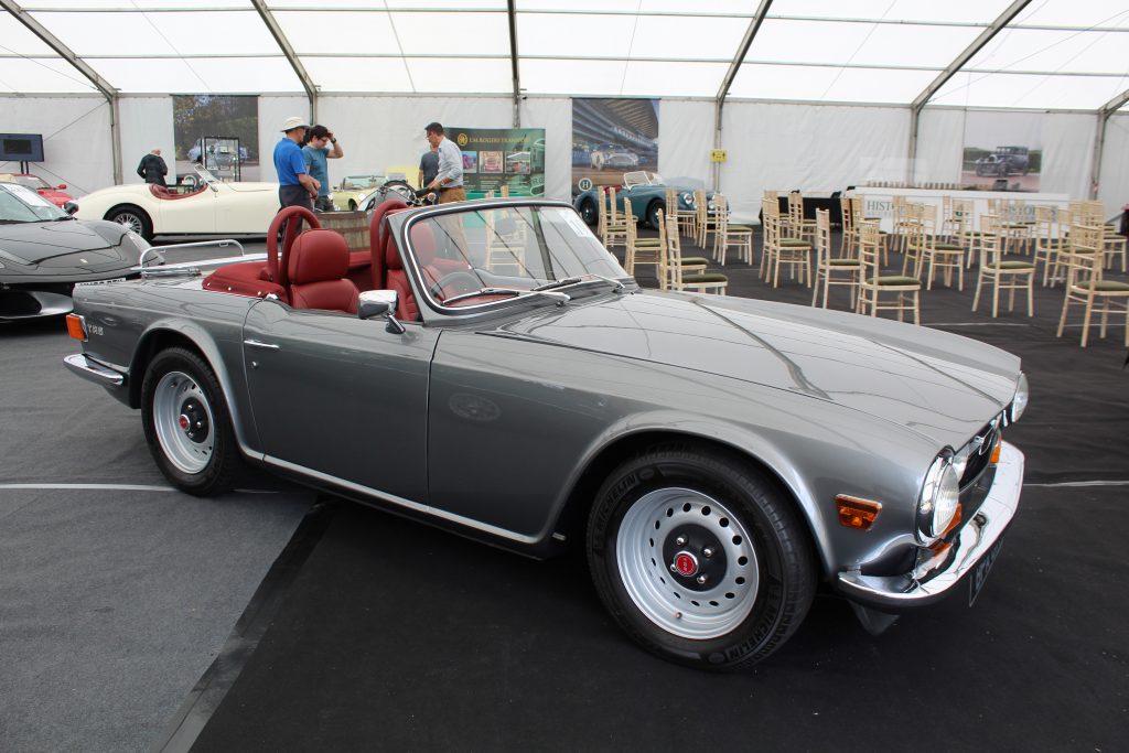 Triumph TR6 auction result_Hagerty report