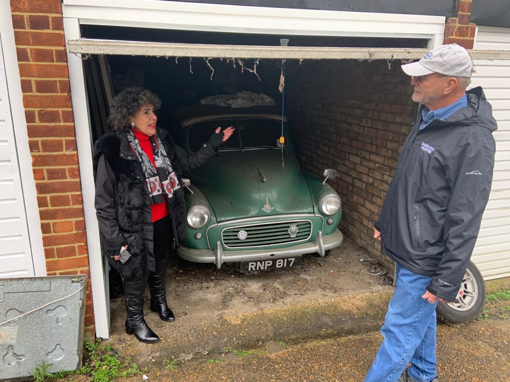 Tom Cotter uncovers a Morris Minor Convertible in the UK_Hagerty