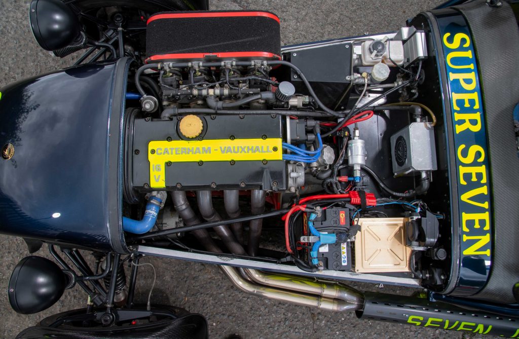 Caterham 7 JPE review_engine shot_Hagerty