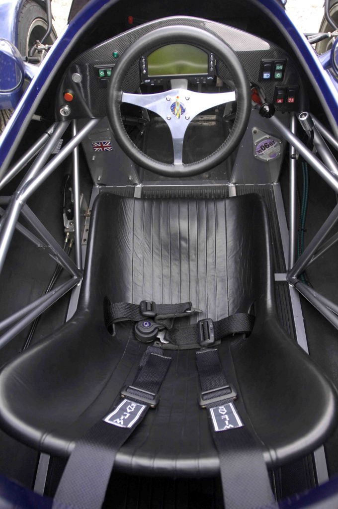 Cockpit of the Rocket sports car by the Light Car Company_Hagerty