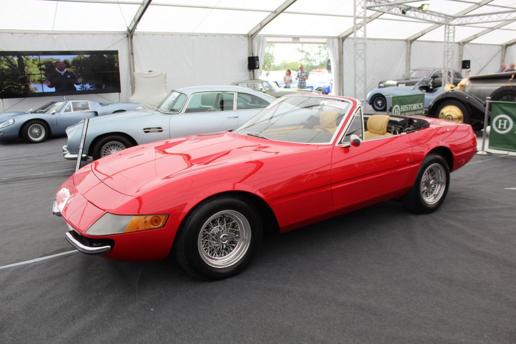 Ferrari 365:4 Daytona Spider failed to sell at Historics Auctioneers July 2020 sale_Hagerty report 