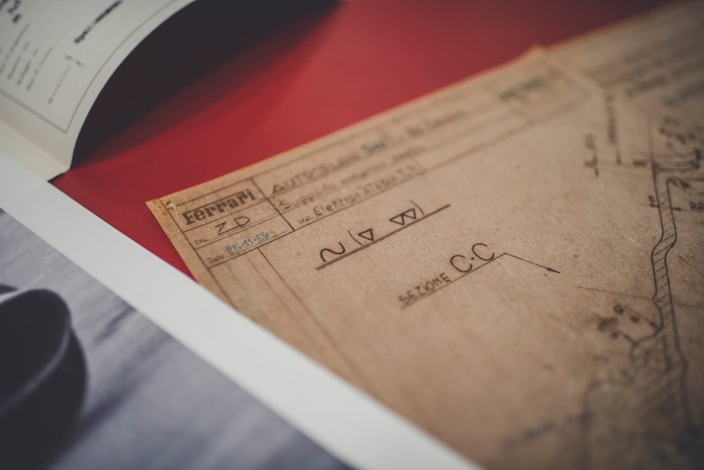 Hand-written build sheets held by Ferrari Classiche_Hagerty