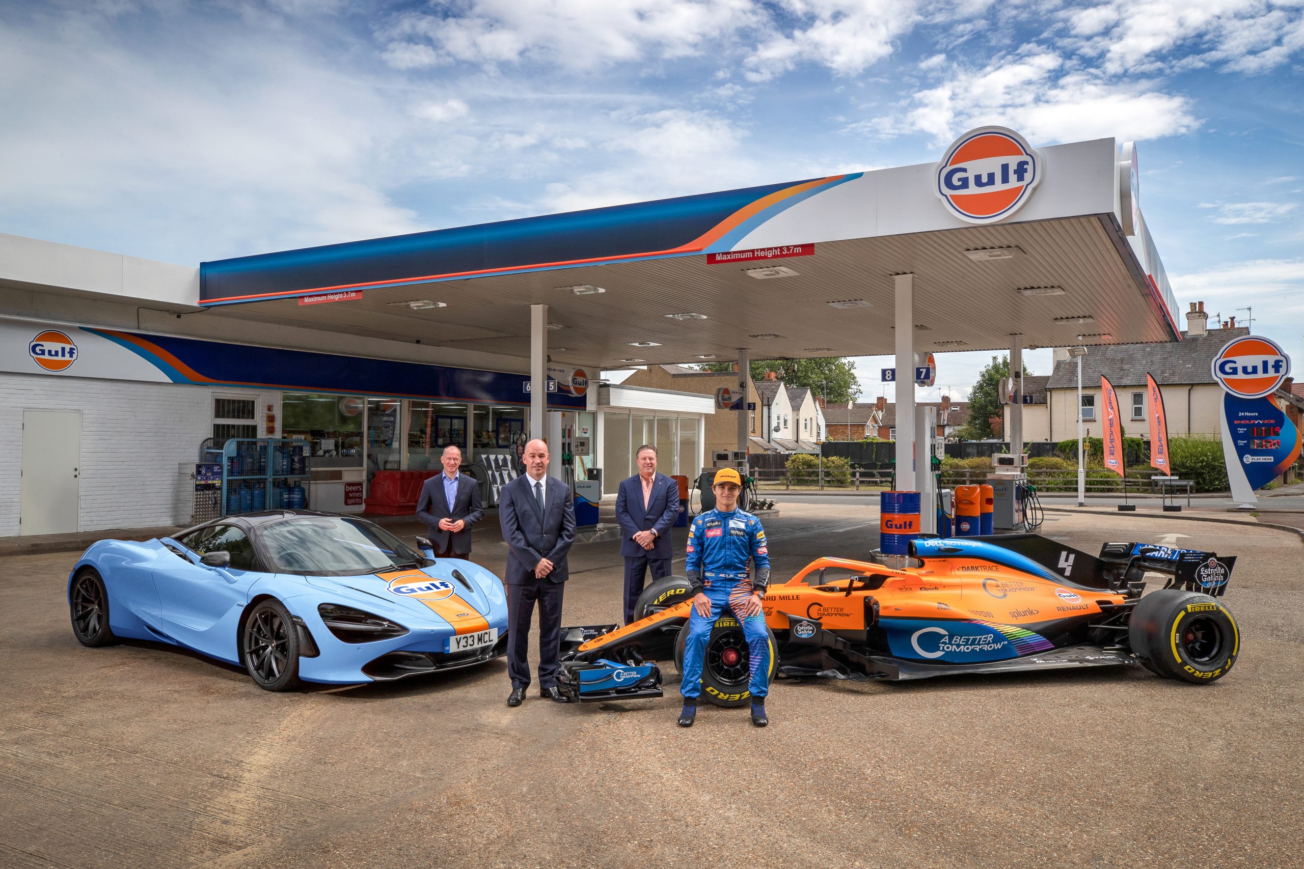 McLaren and Gulf Oil reunite for road and racing