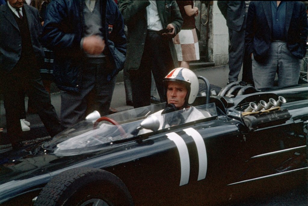 James Garner in car