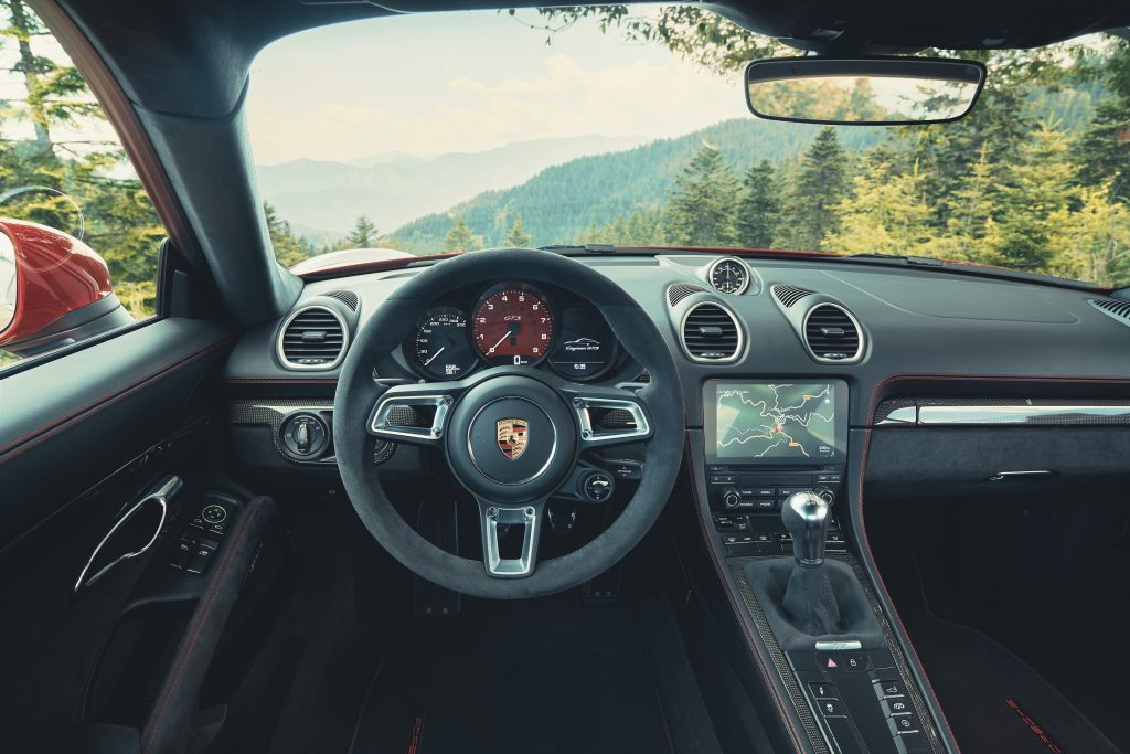 Porsche Cayman 718 GTS interior_review by Andrew Frankel_Hagerty