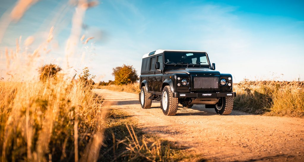 Twisted electric Land Rover Defender