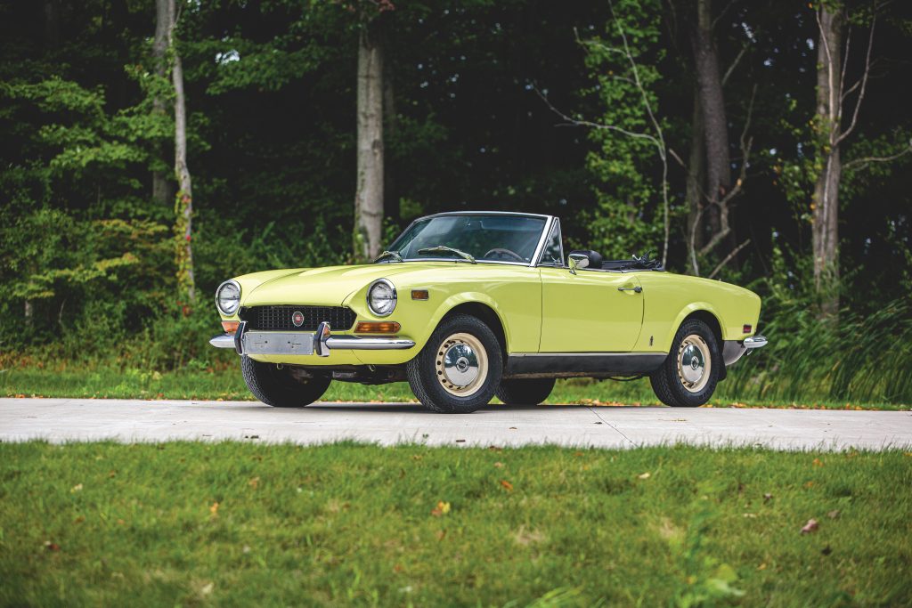 Fiat 124 Sport Spider is a wise buy as a first-time classic roadster_Hagerty