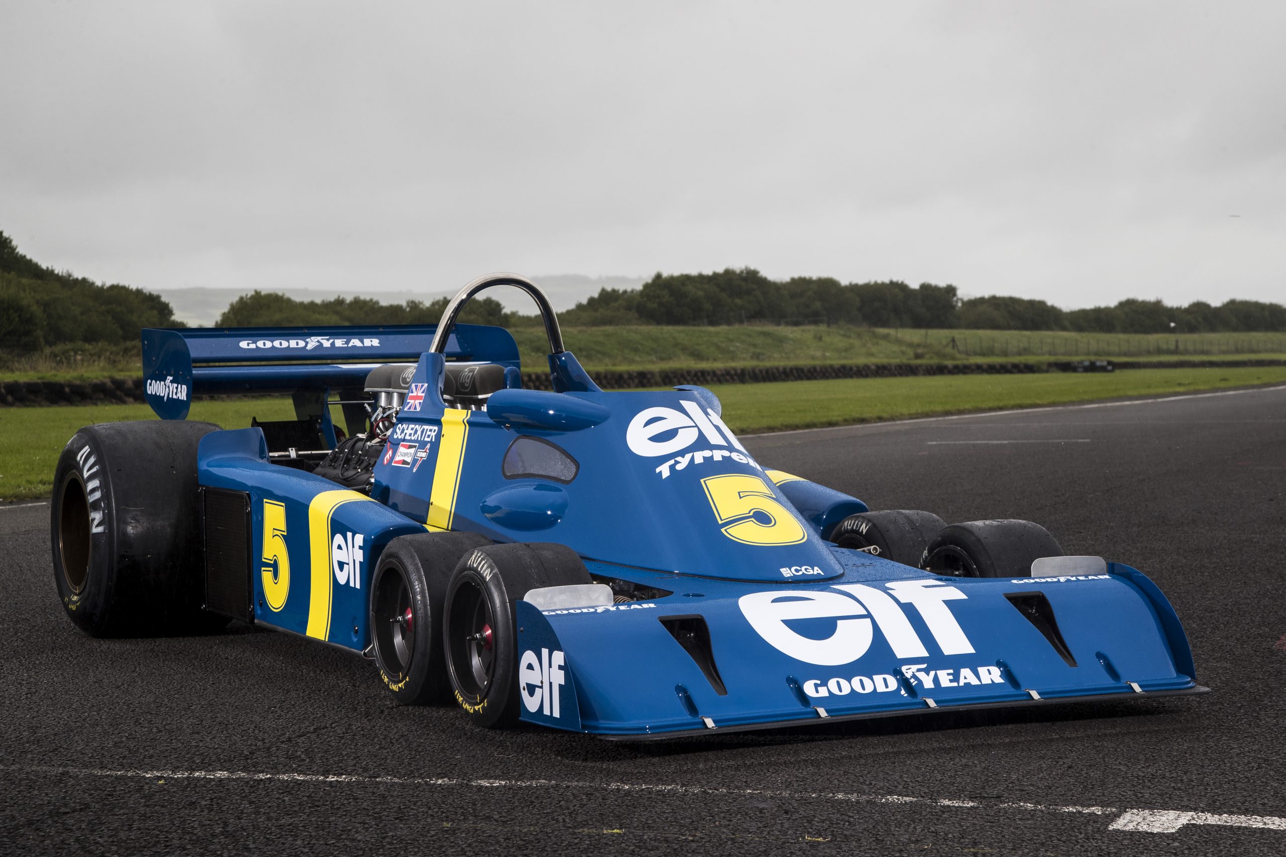 The epic challenge of building a Tyrrell P34 six-wheel F1 continuation car