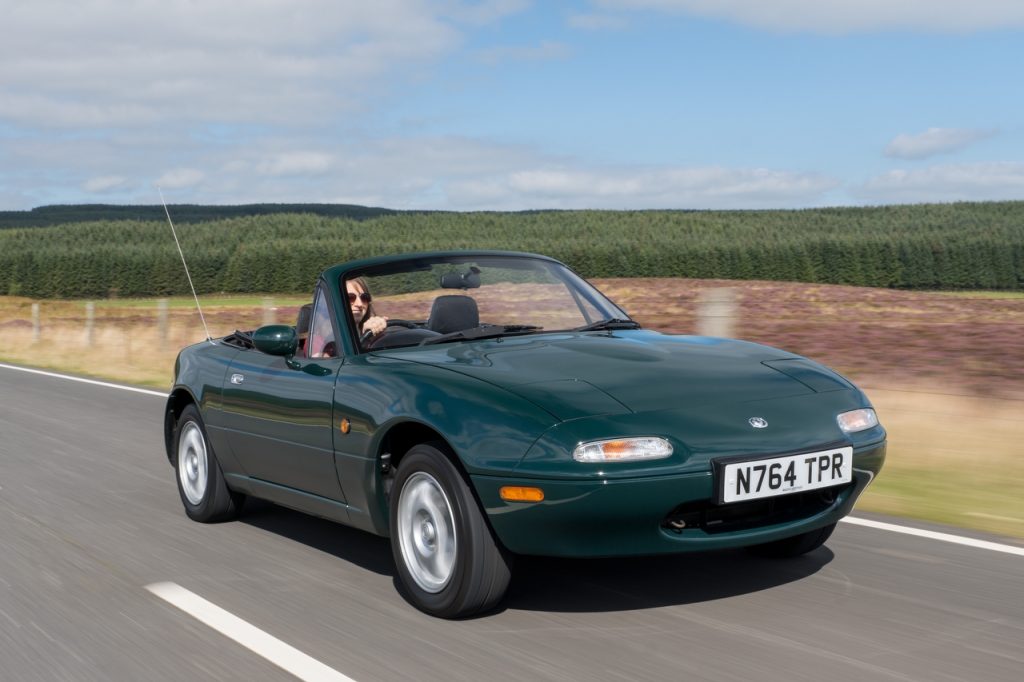 Lose yourself on a great road in a first generation Mazda MX-5