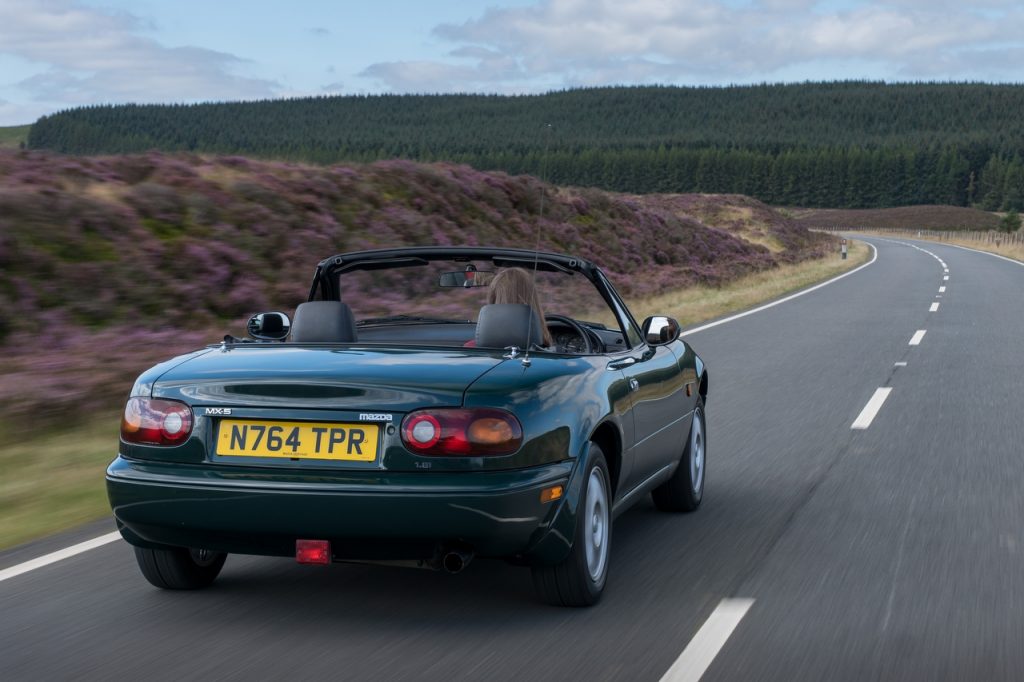 Lose yourself on a great road in a first generation Mazda MX-5