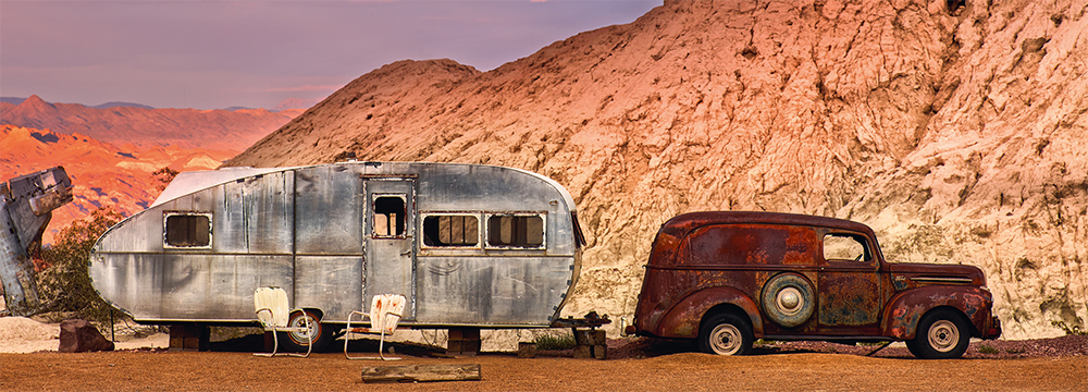 1946 Ford Panel, Van, Nevada, USA. Photo © 2019 Dieter Klein. All rights reserved.