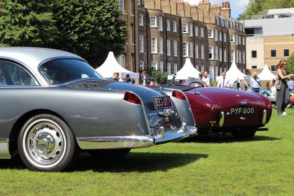 1961 Facel Vega HK500 and a 1956 AC Ace, contenders in the ‘Lost Marques’ class_London Concours 2020_Hagerty