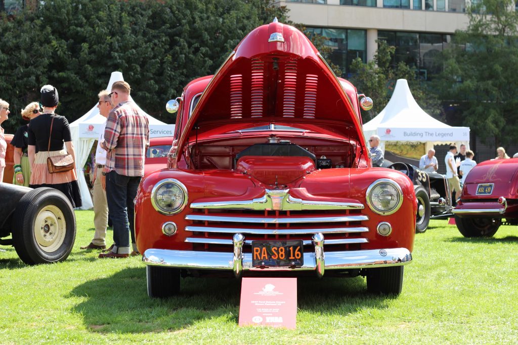 A 1947 Ford Deluxe Coupe hot rod_London Concours 2020_Hagerty