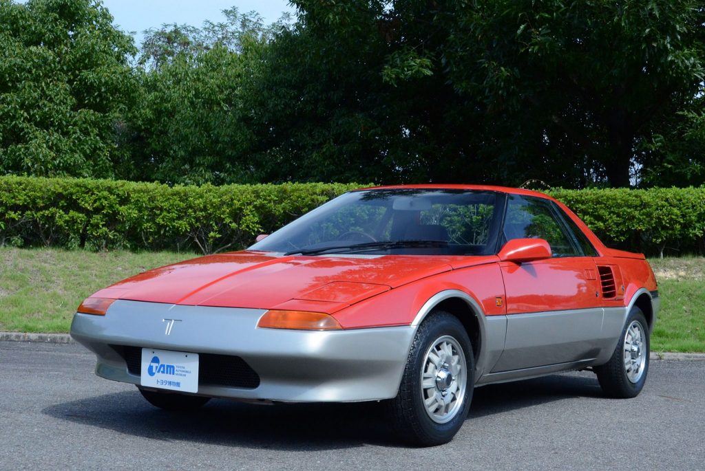 1981 Toyota SA-X concept car that influenced the first Toyota MR2