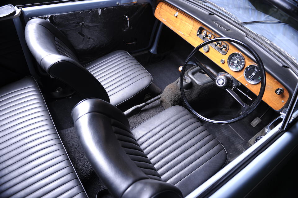 Triumph Herald 13/60 convertible interior