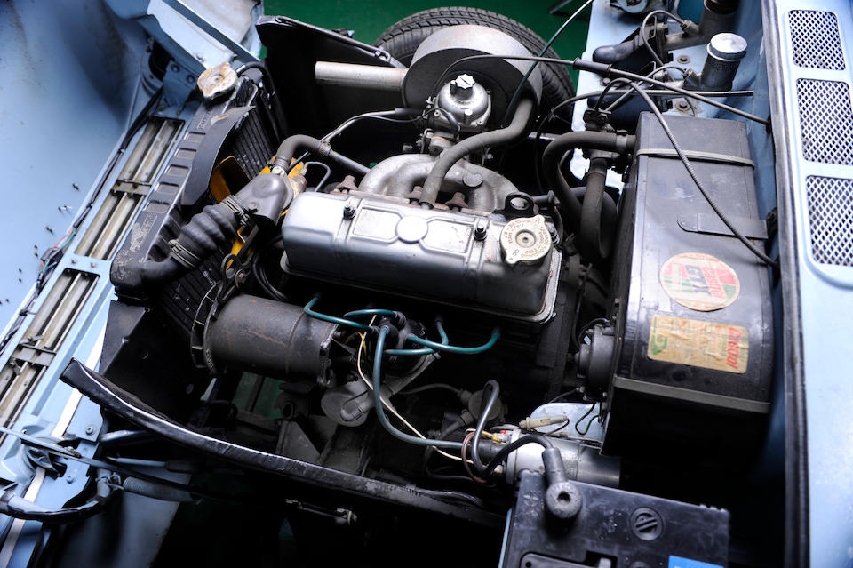 Triumph Herald 13/60 convertible engine bay