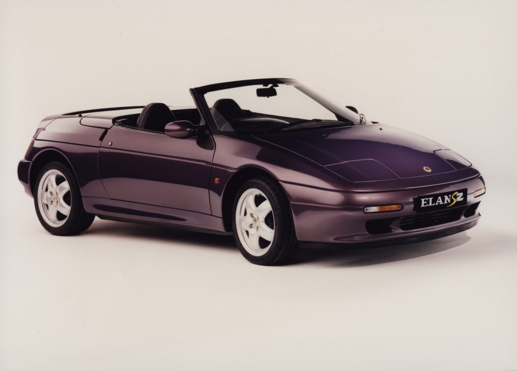 Lotus Elan M100 studio shot