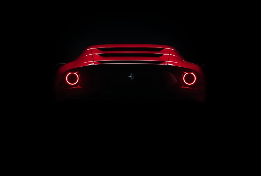 ferrari Omologata rear view