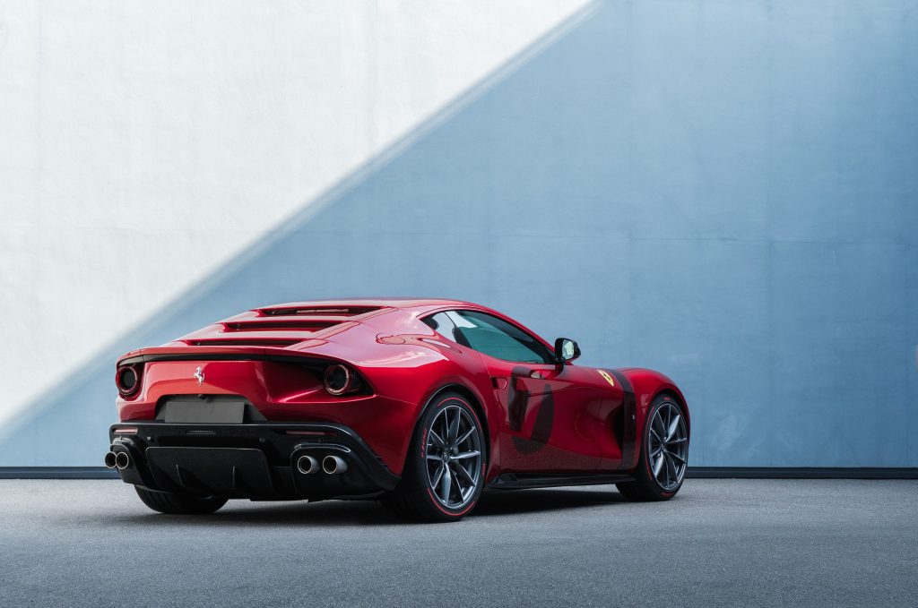 Ferrari Omologata rear view