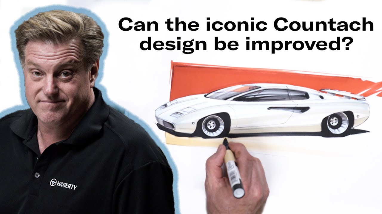 Reimagining the Lamborghini Countach | Chip Foose Draws a Car