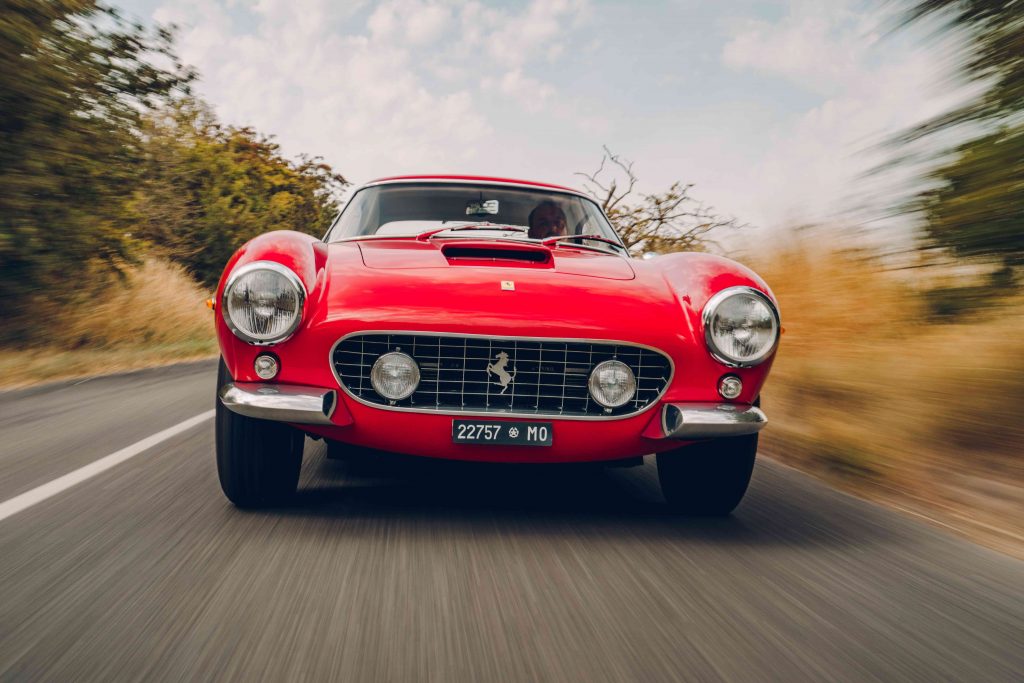 What do you do when your Ferrari 250 GT SWB is too valuable to drive? Buy this recreation and red-line its V12