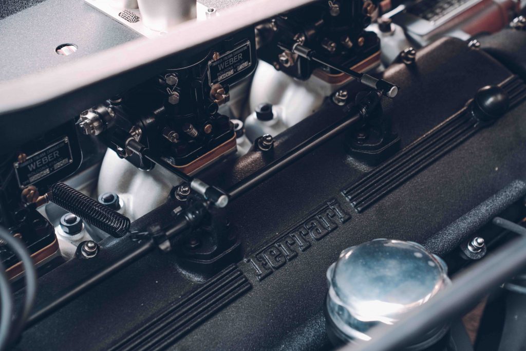 3-litre V12 engine in the Ferrari 250 GT SWB recreation