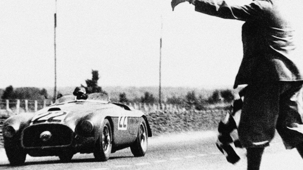 Ferrari 166 at Le Mans 1949