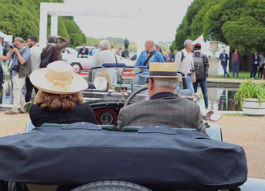 Participants at the 2020 Hampton Court Concours of Elegance